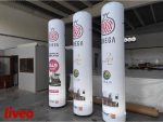 Baskılı Sütun LED'li Balon - Görsel 3
